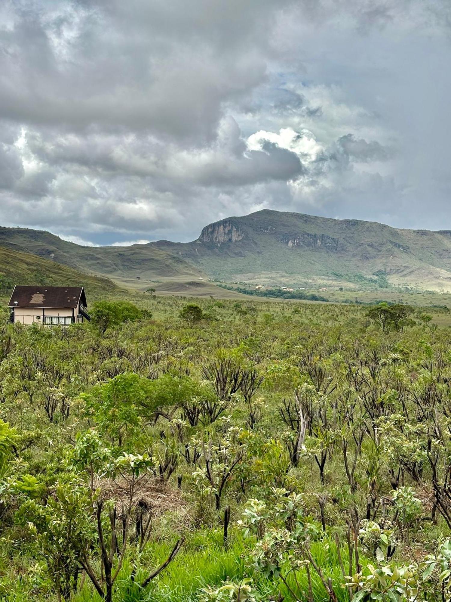 Cachoeira E Pousada Paraiso Dos Pandavas Alto Paraiso de Goias Luaran gambar